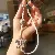 Wholesale Cute Puppy Phone Chain & Bag Charm Supply - Rice bead five-pointed star