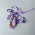Wholesale Cute Resin Keychains & Bag Charms for Retailers - Purple