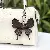 Colorful Leather Butterfly Bag Charm Wholesale Quality Supply - Dark brown