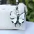 Colorful Leather Butterfly Bag Charm Wholesale Quality Supply - White+dark green