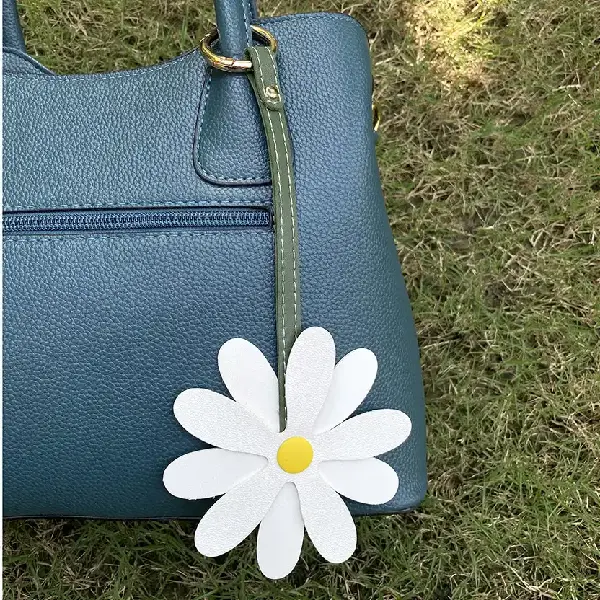 White with stitching decoration,chaincharmsupply.com