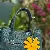 Wholesale Supply Leather Sunflower bag charms for Retailers - Yellow without stitching