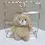 Wholesale Cute Bear Pendant Plush Doll Bag Charms Supply - Brown