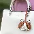 Little Red Book Doll Cat Bag Charm Wholesale Supply - Light coffee