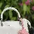 Wholesale European & American Flower Bag Charms for Retailers - Pink