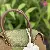 Wholesale European & American Flower Bag Charms for Retailers - White