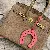 Wholesale Hot Selling Horseshoe Bag Charms for Retailers - Red