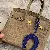 Wholesale Hot Selling Horseshoe Bag Charms for Retailers - Blue