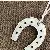 Wholesale Hot Selling Horseshoe Bag Charms for Retailers - White