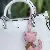 Durable Alloy Cat Bow Charm Supply with Quality Craftsmanship - Pink