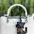 Durable Alloy Cat Bow Charm Supply with Quality Craftsmanship - Black