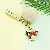 Leather Mickey Head Keychain Wholesale - Premium Cute Quality - Home B+keychain+hair ball