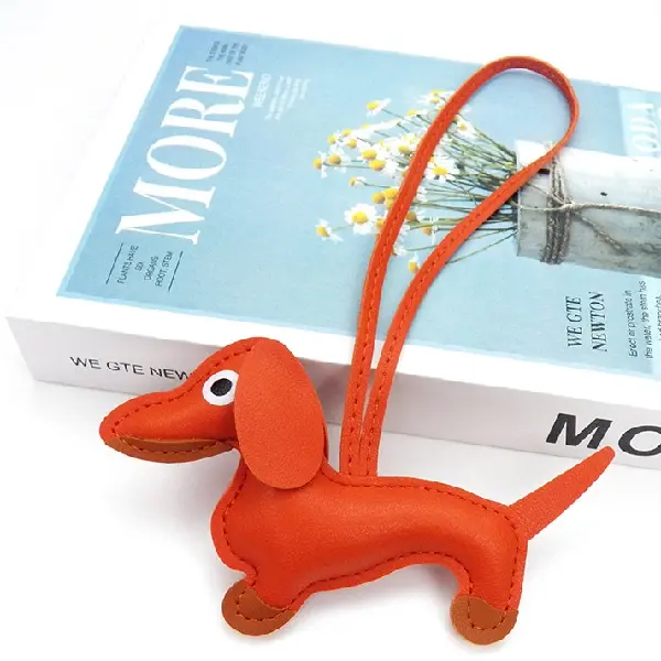Orange + leather cord,chaincharmsupply.com