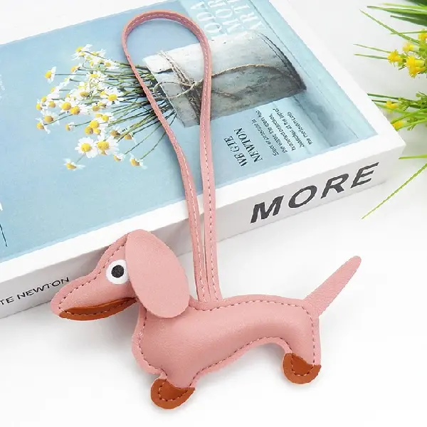 Pink + leather rope,chaincharmsupply.com