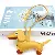 PU Leather Dachshund Bag Charm Wholesale High-Quality Supply - Earthy yellow + leather rope