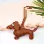 PU Leather Dachshund Bag Charm Wholesale High-Quality Supply - Light brown+leather rope