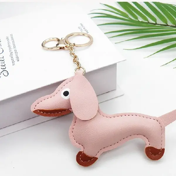 Pink + gold keychain,chaincharmsupply.com