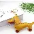 PU Leather Dachshund Bag Charm Wholesale High-Quality Supply - Earthy + gold keychain