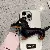 PU Leather Dachshund Bag Charm Wholesale High-Quality Supply - Black dachshund dog without leash and buckle