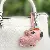 Leather Capibara Keychains Wholesale - Premium Quality Supply - Pink