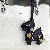 Wholesale Leather Unicorn Pegasus Charms for Boosting Sales - Black-9*11CM