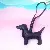 Spot Puppy Bag Charm Supply for Retailers Wholesale - Black