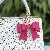 Wholesale Cross-border Bow Bag Charm for Retailer Boost Sales - Rose red