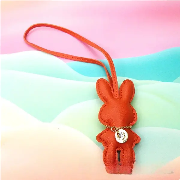 Orange with leather cord,chaincharmsupply.com