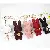 PU Leather Rabbit Charms Wholesale High-Quality Supply - Burgundy with leather cord