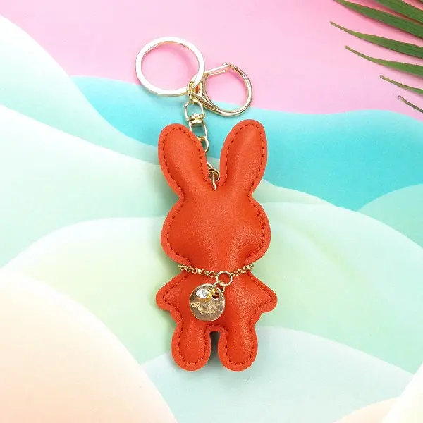 Orange belt keychain,chaincharmsupply.com
