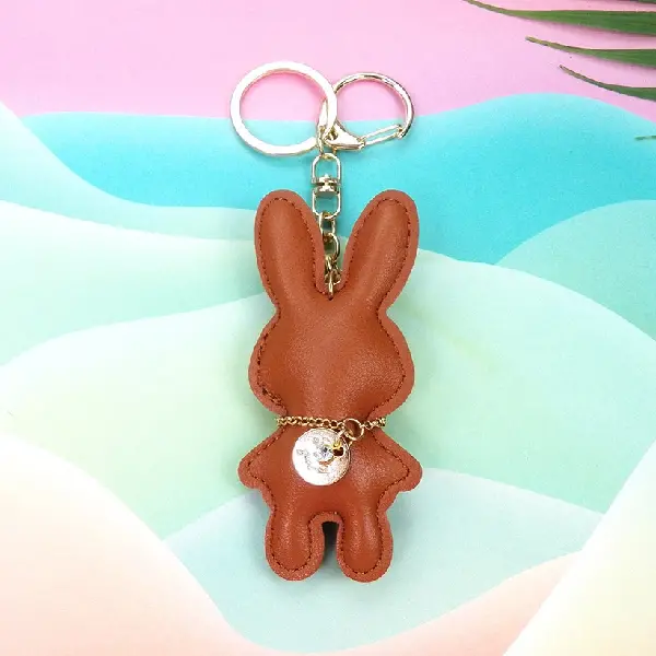 Light brown with keychain,chaincharmsupply.com