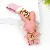 PU Leather Rabbit Charms Wholesale High-Quality Supply - Leather pink with belt buckle