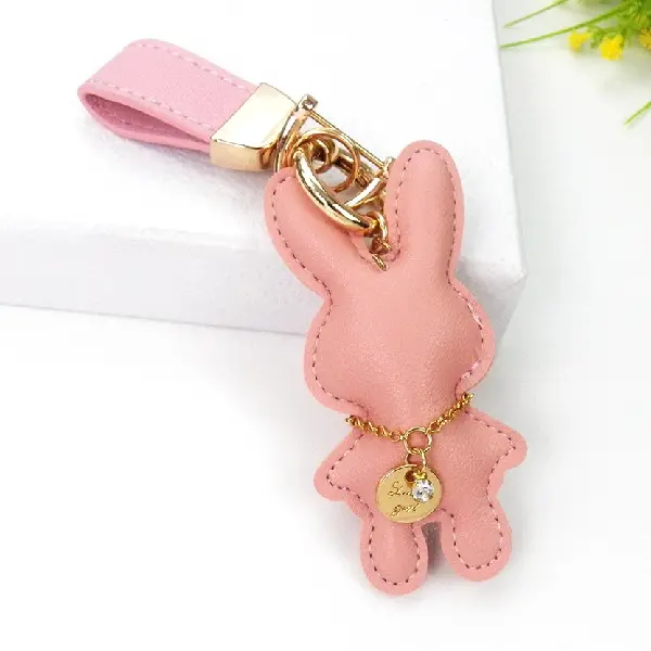 Leather pink with belt buckle,chaincharmsupply.com