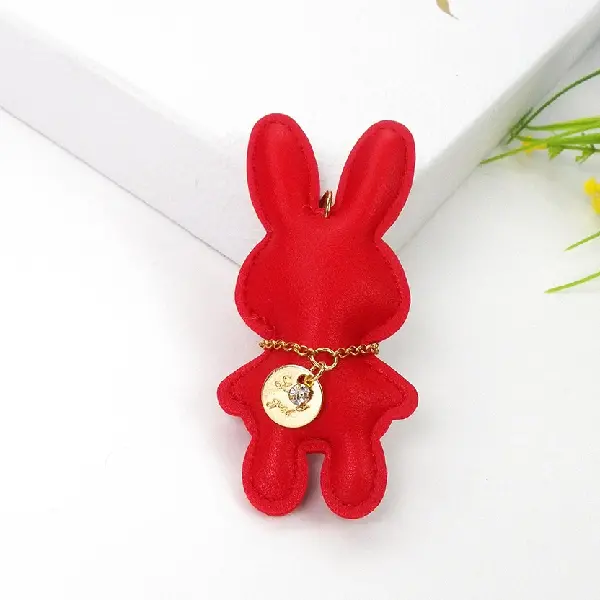 Single red rabbit,chaincharmsupply.com