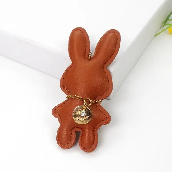 Single light brown rabbit,chaincharmsupply.com