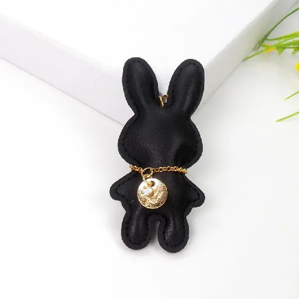 Single black rabbit,chaincharmsupply.com