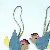 Wholesale Cute New Home Bird Bag Charm Pu Leather Supply - Sky blue