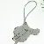 Wholesale High-End PU Leather Small Saddle Bag Charms Supply - Light gray