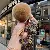 Wholesale Giraffe Leather Keychains for Retailers Boost Sales - Brown flower+hair ball