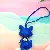 Wholesale Leather Fox Bag Charms for Retailers to Boost Sales - Blue
