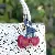 Cherry Bag Charm PU Leather Supply for Wholesale Retailers - Claret