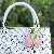 Cherry Bag Charm PU Leather Supply for Wholesale Retailers - Pink