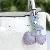 Cherry Bag Charm PU Leather Supply for Wholesale Retailers - Light purple