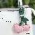 Cherry Bag Charm PU Leather Supply for Wholesale Retailers - Green