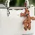 Wholesale new Series Bean Bear Bag Charm Supply for Retailers - Light brown