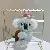 Wholesale Plush Koala Doll Keychain Supply for Retailers - Grey
