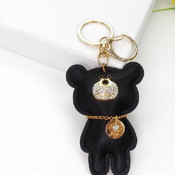 Black with leather cord,chaincharmsupply.com