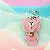 Wholesale European & American Rhinestone Bear Bag Charm Supply - Pink with keychain