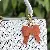 Wholesale Cross-border Bow Bag Charm Supply for Retailers - Orange color