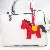 Wholesale Leather Pony Year of the Horse Doll Keychain Supply - Big red-9*11CM